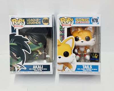 סט של זוג בובות פופ מסדרת GAMES