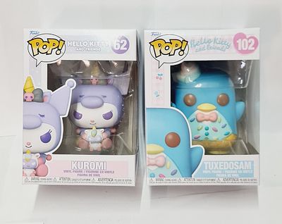 סט של זוג בובות פופ מסדרת הלו קיטי