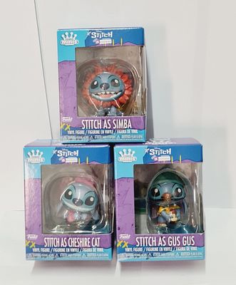 סט של 3 בובות מסדרת לילו וסטיץ חצי סט