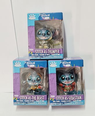 סט של 3 בובות מסדרת לילו וסטיץ חצי סט