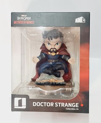 פסל איכותי במיוחד תוצרת איירון סטודיו סדרת מיניקו דגם דוקטור סטריינג' , פגם למארז