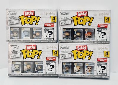 סט של 4 מארזי ביטי פופ רביעייה, סט מלא של סדרת הארי פוטר