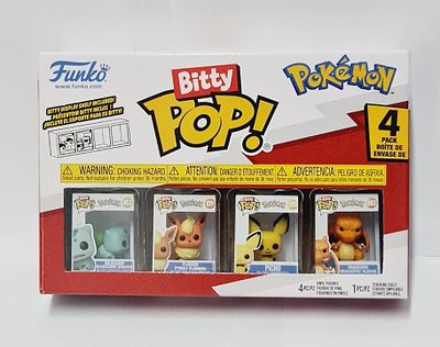 מארז ביטי פופים רביעייה אחד הפתעה סדרת פוקימון
