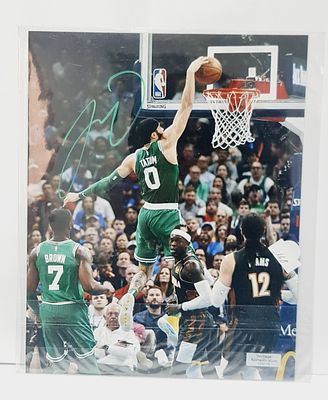 תמונה גדולה כדורסל NBA חתומה, כולל אישור מקוריות