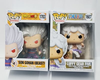 סט של זוג בובות פופ מסדרת אנימה