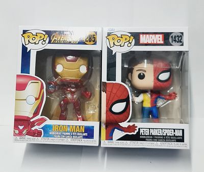 סט של זוג בובות פופ מסדרת מארוול