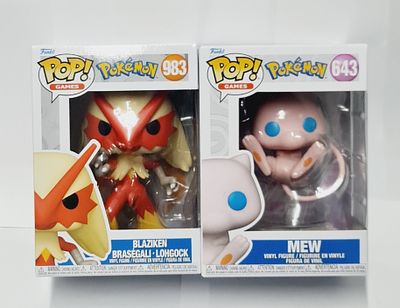 סט של זוג בובות פופ מסדרת פוקימון