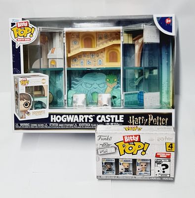 מארז ביטי פופים ארמון הוגוורטס גדול מתקפל עם סט רביעייה מסדרת הארי פוטר