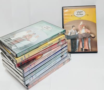 הגששים סט מלא של 10 דיסקים DVD עדיין סגורים בניילון מקורי