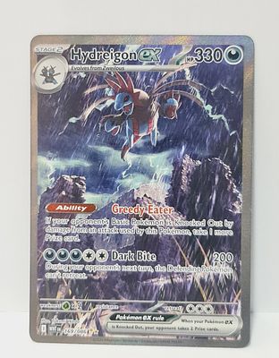 קלף פוקימון Hydreigon ex במצב מינט