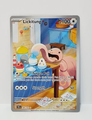 קלף פוקימון מבוקש במצב מינט Lickitung
