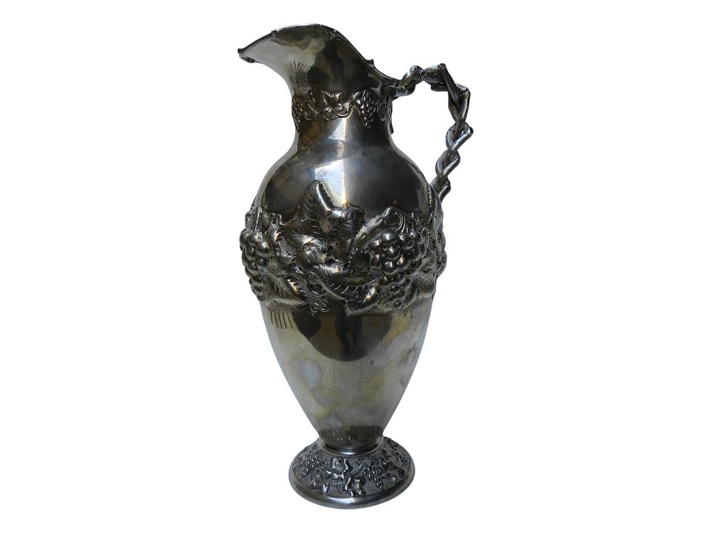 Joalharia Do Carmo Lisboa - Joalharia Do Carmo Lisboa - Silver jug, Portugal c. 1960/1970. Jarro en 