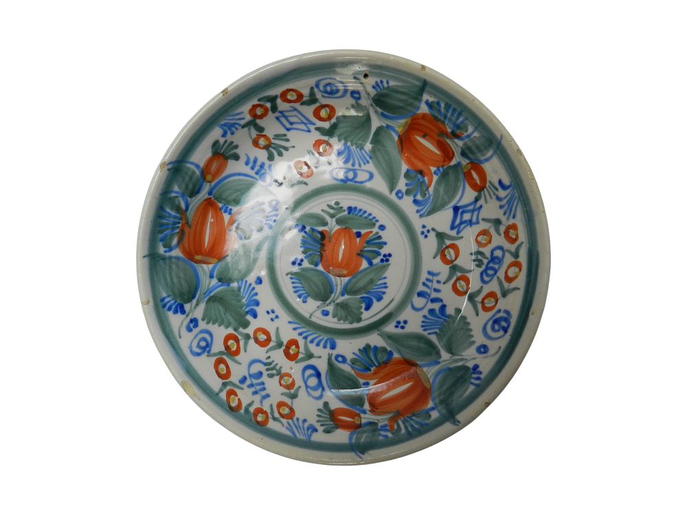 Manises (Valencia, Spain) 19th Century - Manises (Valencia, Spain) 19th Century - Plate. Ceramic 