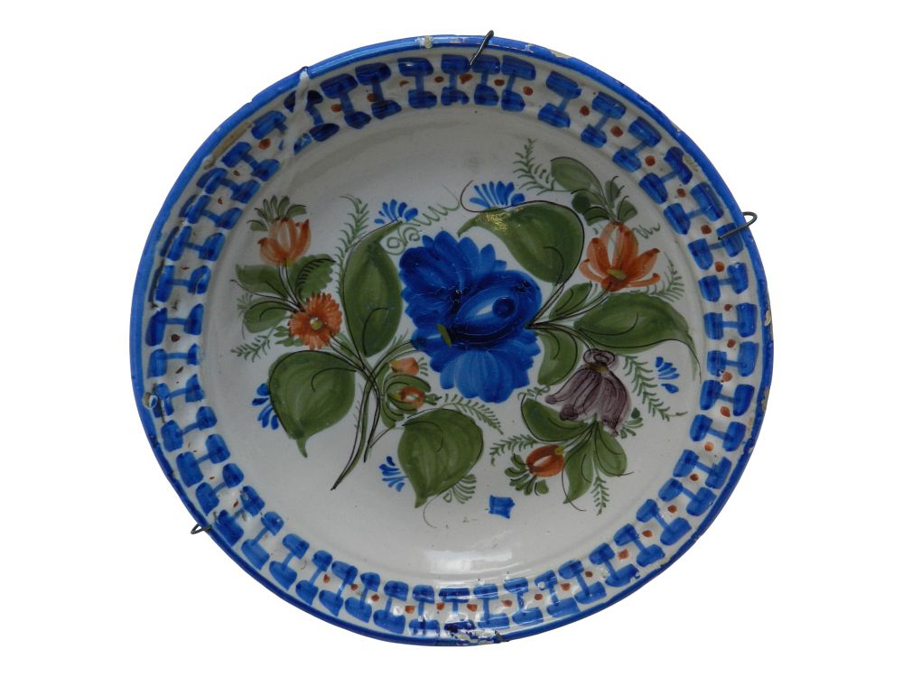 Manises (Valencia, Spain) 19th Century - Manises (Valencia, Spain) 19th Century - Plate. Ceramic 