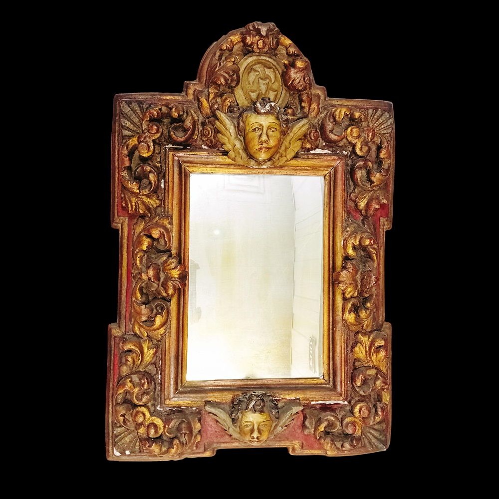Anonymous Spain c. 1950/1960 - Anonymous Spain c. 1950/1960 - Mirror frame. Frame made of molded 
