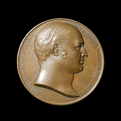 Louis-Michel Petit (Paris 1791-1844) - Louis Nicolas DAVOUT, Marshal of Napoleon. Signed: "D 