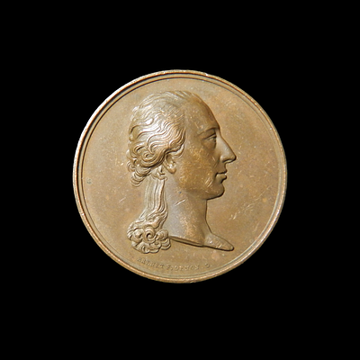 F. Brenet - Visit of Grand Duke Ferdinand of W&uuml;rzburg to the Mint in June 1810. Signed: "BRENET 