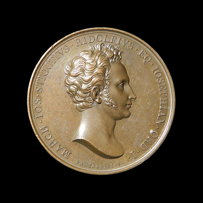 Giovanni Antonio Santarelli (1758-1826) - RIDOLFIVS &middot; EQ &middot; IOSEPHIAN &middot; ORD &middot; I. Signed: 