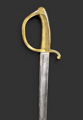 Infantry sabre. Spain, c. 1850. Spanish infantry sabre, mid-19th century. Original patina. 74 cm