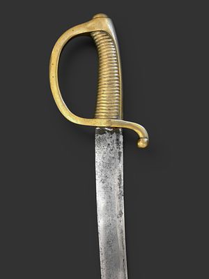 Infantry sabre. Spain, 18th century. Spanish infantry sabre, 18th-century blade. In good 