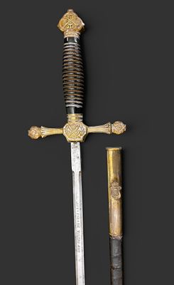Official Infantry Sabre. Spain, 1901. Spanish infantry officer’s sabre. Marked on the blade: 