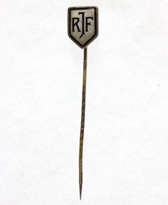 REICH FEDERATION OF JEWISH FRONT-LINE SOLDIERS STICKPIN. The Reichsbund Juedischer Frontsoldaten 