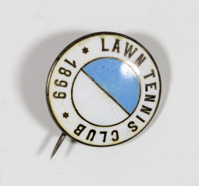 BERLIN JEWISH LAWN TENNIS CLUB MEMBERSHIP PIN. Excessively rare membership pin issued to members 