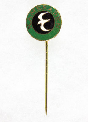 GERMAN-JEWISH HIKING CLUB "KAMERADEN" STICKPIN. Rare early stickpin from the 