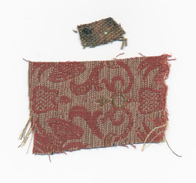 THE BLOOD-STAINED RELIC PROVING ADOLF HITLER'S SUICIDE. An incredible relic with outstanding 