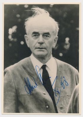 ALBERT SPEER. (1905-1981) Nazi German architect and Minister of Armaments and War Production 