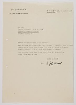 AUGUST HEISSMEYER (1897 - 1979) Waffen-SS general, relieved Theodor Eicke who in 1939 had begun 