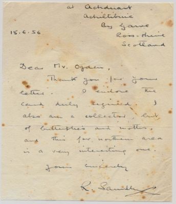 ROBERT SAUNDBY. (1896 - 1971) Royal Air Force officer who first distinguished himself by gaining 