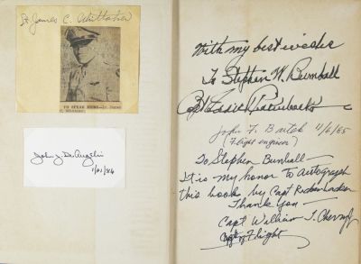 EDWARD V. RICKENBACKER. (1890 - 1973) American aviator and World War I ace credited with 26 