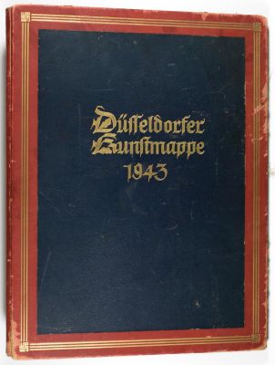 ADOLF HITLER'S PERSONAL CHRISTMAS GIFT FROM GAULEITER KARL FLORIAN. A large, custom-made deluxe 