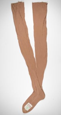 EVA BRAUN'S STOCKINGS. An unused pair of stockings once belonging to Adolf Hitler's mistress and 