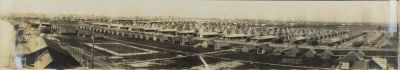 GEN. CLARENCE R. HUEBNER'S EARLY PANORAMIC PHOTOGRAPHS (3). FROM THE ESTATE OF GEN. CLARENCE R. 