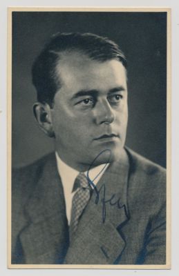 ALBERT SPEER. (1905-1981) Nazi German architect and Minister of Armaments and War Production 