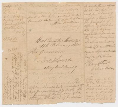 JOHN BELL HOOD, JAMES LONGSTREET AND JOHN BRATTON. An extraordinary combination of war-date 