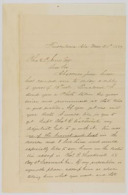GEORGE T. ANDERSON. (1824 - 1901) Confederate general noted as one of Robert E. Lee's 