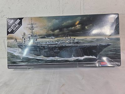 Academy USS Kitty Hawk CV-63 1/800 Scale Model Kit. Academy hobby model kit of the USS Kitty