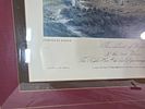 Framed and Matted Print After H. Davis. Framed and matted art depicting an equestrian fox Image - 2