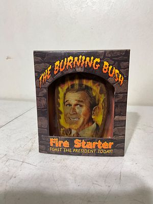 Burning Bush Fire StarterÂ. A novelty fire starter packaged with â€˜The Burning Bushâ€™ 