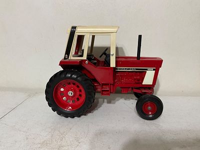 International HarvesterÂ Tractor. Diecast model of an International Harvester 1566 tractor 