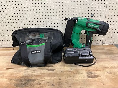 Metabo HPT Cordless Brad Nailer Kit. Metabo HPT cordless brad nailer kit, model NT1850DE 