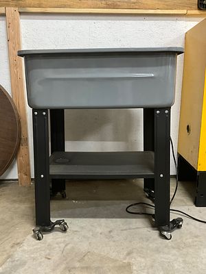 20-Gallon Central Machinery Parts Washer. 20-gallon parts washer by Central Machinery, model 