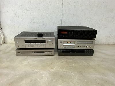 Yamaha Star Trak 5-Piece Audio System. Yamaha Star Trak 5-piece audio system featuring a 