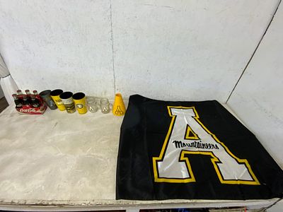Appalachian State University Memorabilia&Acirc;. Appalachian State University-themed items, including 