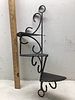 Decorative Home Accessories. Includes two wrought iron wall-mounted corner shelves featuring Image - 4