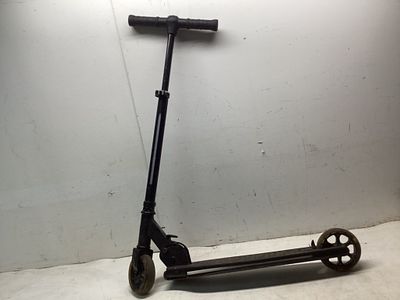 Folding Metal Kick Scooter. Used folding kick scooter with a metal construction and a