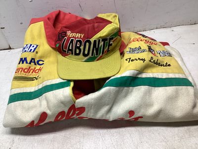 Â Terry Labonte Cap and Jacket. Chase Authentics Terry Labonte set featuring a cap and matching